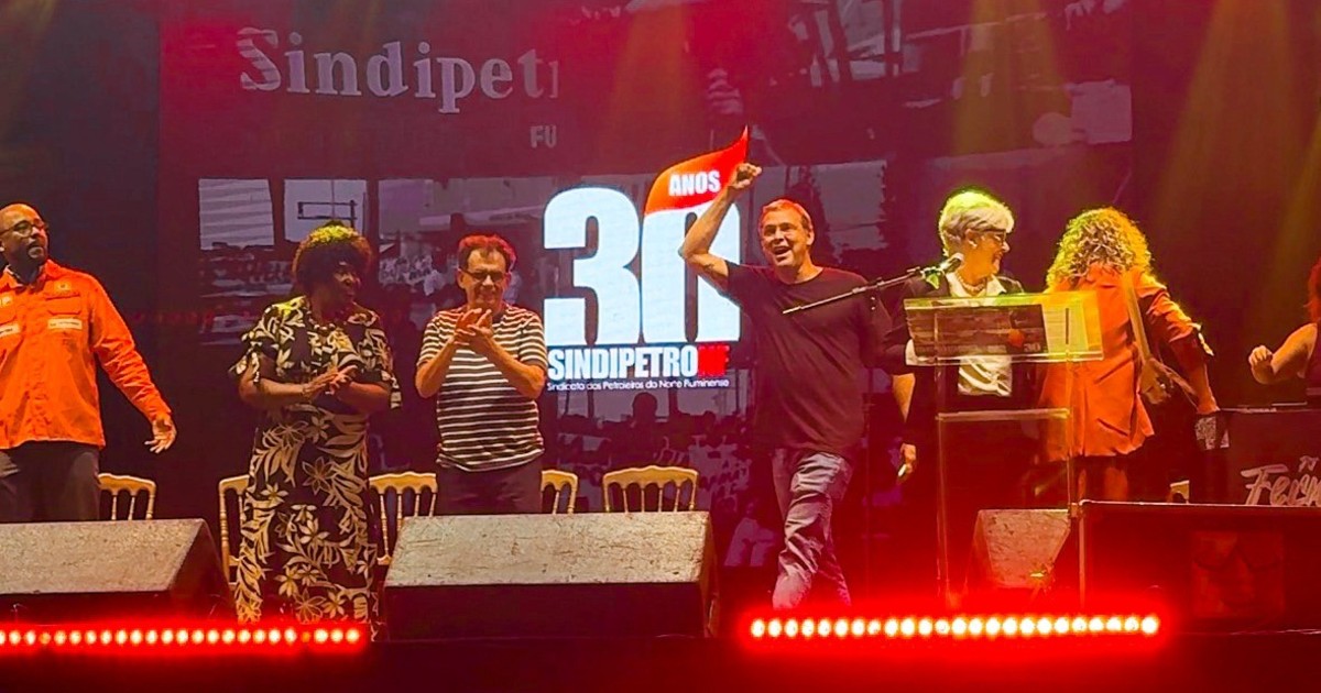 Festa de 30 anos do Sindipetro-NF reúne cerca de mil pessoas em Campos dos Goytacazes